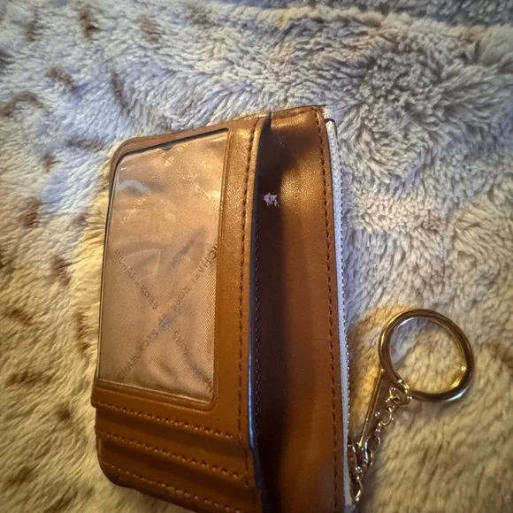 Michael Kors Silver Monogram Keychain Wallet - Picture 4 of 6